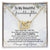 Granddaughter Necklace Gift From Grandparents Interlocking Hearts Necklace