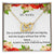 Gift For Mom-Necklace For Mama Interlocking Hearts Necklace