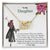 Graduation Gift For Her Graduation Day - Necklace Interlocking Hearts Necklace