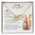 To My Daughter Necklace From Elephant Mom Interlocking Hearts Necklace