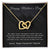 Mother'S Day - Interlocking Hearts - Favorite Nurse Interlocking Hearts Necklace