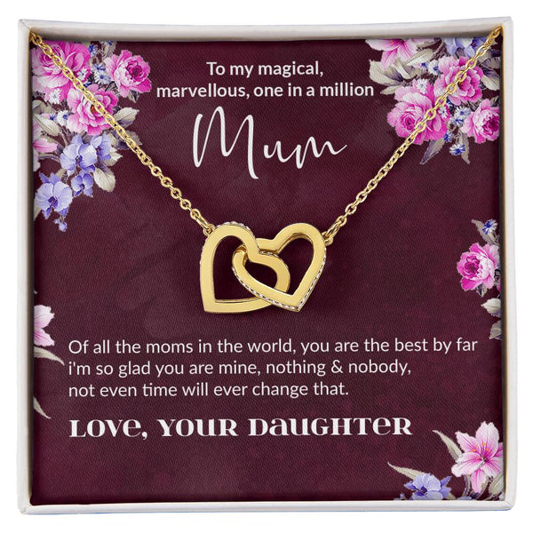 04 Love Daughter Interlocking Hearts Necklace