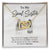To My Soul Sister Interlocking Hearts Necklace