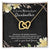 Sympathy Gift Loss Of Grandmother Condolence Twin Hearts Necklace Interlocking Hearts Necklace