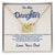 Collection Daughter - You'Re Capable Of Achieving Anything - Interlocking Hearts Necklace