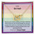 This Is Why We'Re Best Friend Necklace Interlocking Hearts Necklace