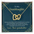 Interlocking Hearts Necklace To My Granddaughter Always Remember You'Re Special
