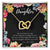Daughter Gift To My Daughter Necklace From Mom To My Daughter Necklace Gift For Daughter From Mom Interlocking Hearts Necklace