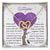 To My Daughter Interlocking Hearts Necklace