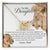 To My Daughter - Special Necklace - L01 Interlocking Hearts Necklace