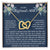 Interlocking Boyfriend Mom Interlocking Hearts Necklace