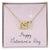 Happy Valentine'S Day - Necklace Interlocking Hearts Necklace