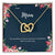 To My Mom Interlocking Necklace Floral Interlocking Hearts Necklace