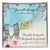 Gift For Sister - The Sister Of My Soul Necklace Interlocking Hearts Necklace