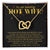 I Love You Forever And Always Interlocking Hearts Necklace