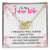 Gift For Future Wife - Interlocking Heart Necklace Interlocking Hearts Necklace