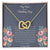 A Poem For My Mom Interlocking Hearts Necklace