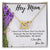 Gift For Mom - Gift For Mothers Day Interlocking Hearts Necklace