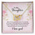 Interlocking Hearts Necklace To My Daughter One Of The Greatest Joys