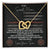 Firefighter Mom Necklace - Firefighter Mom Mother'S Day Gift From Son Interlocking Hearts Necklace