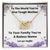 Necklace From Daughter One Tough Mother Gift Idea For Mom Jewelry For Mom Mother Daughter Gift Interlocking Hearts Necklace