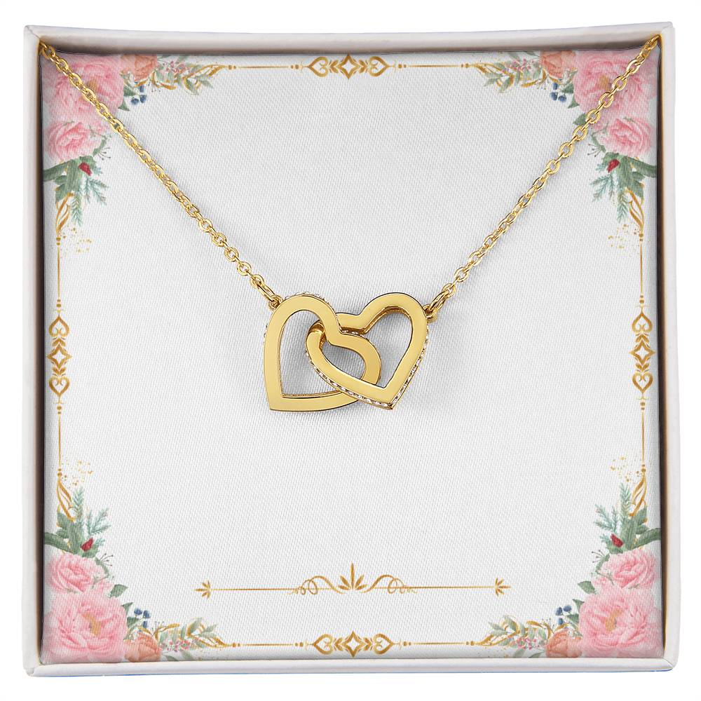 Mother'S Day Interlocking Hearts Necklace