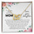 Thank You Mom Thanksgiving Gift Interlocking Hearts Interlocking Hearts Necklace