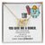 You Give Me A Heart Boner An Affection Erection Interlocking Heart Necklace Funny & Sarcastic Love For Her Mature Gag Plumber'S Wife Funny Gift Interlocking Hearts Necklace