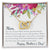 Happy Mother'S Day - To The Best Mom Interlocking Hearts Necklace