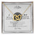 To My Daughter I Will Always Be There For You You Are Amazing Just As You Are Interlocking Hearts Necklace