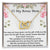 Bonus Mom Gift Bonus Mom Necklace Unbiological Mom Gift Unbiological Mom Neclace Card Mother'S Day Gift For Stepmom Foster Mom In Law Interlocking Hearts Necklace