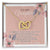 To My Daughter - Interlocking Hearts Necklace - D04