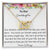 Two Hearts Forever And Always Necklace Interlocking Hearts Necklace