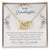 Collection Granddaughter - I Hope You Believe In Yourself - Interlocking Hearts Necklace