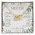 To My Sister Live Your Dreams Gift For Sister From Sister Sister Birthday Graduation Christmas Present Interlocking Hearts Necklace