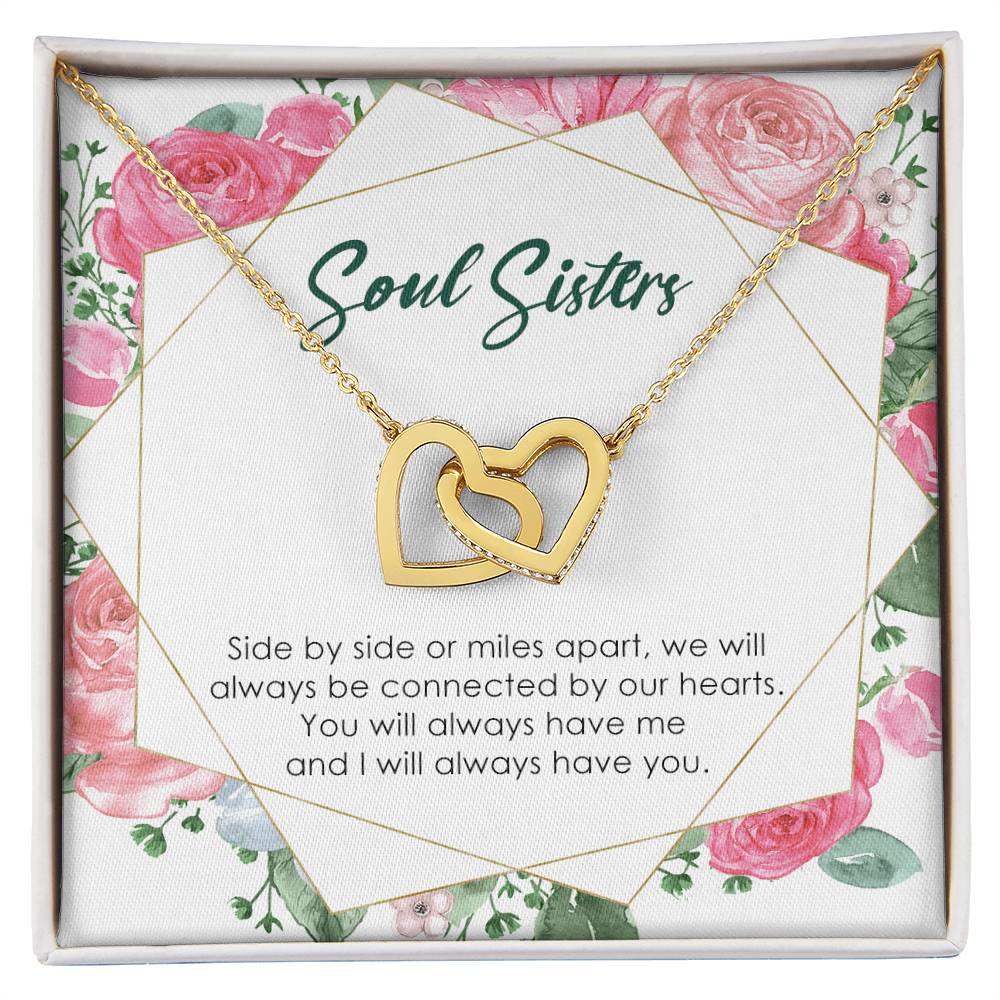 Interlocking Hearts - Soul Sisters Interlocking Hearts Necklace