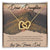 Dear Daughter - Love You Forever - Dad Interlocking Hearts Necklace