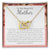 A Beautiful Gift For My Beatiful Mother Interlocking Hearts Necklace