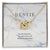 To My Bestie Interlocked Heart Necklace Interlocking Hearts Necklace