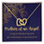 Mother Of An Angel - Interlocking Hearts Interlocking Hearts Necklace