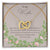 To My Wife When I Fell In Love With You - Daisy Interlocking Hearts Necklace