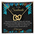Soulmate Sweet And Sour Life Necklace Gift Friend Partner Relative Interlocking Hearts Necklace