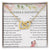 Bond Between Mother & Daughter Two Hearts Necklace Interlocking Hearts Necklace