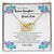 Bonus Daughter From Bonus Mom No Dna But You Have My Heart Interlocking Hearts Necklace