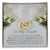 Interlocking Hearts - To Daughter Interlocking Hearts Necklace