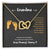 Grandma I Can Hear You Say You Love Me - Yellow Version Interlocking Hearts Necklace