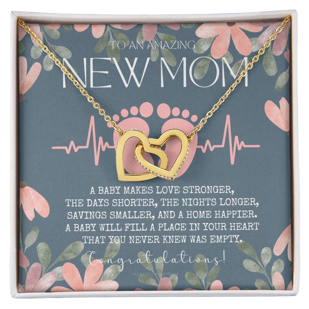 NE9BDD~1 Interlocking Hearts Necklace