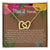 Maid Of Honor Thank You Gift From Bride Bridesmaid Gift Maid Of Honor Gift Necklace Matron Of Honor Gift Thank You Gift From Bride Interlocking Hearts Necklace
