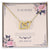 Heart To Heart Never-Ending Love Necklace From Son Interlocking Hearts Necklace