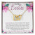 To My Best Friend Necklace Interlocking Hearts Necklace